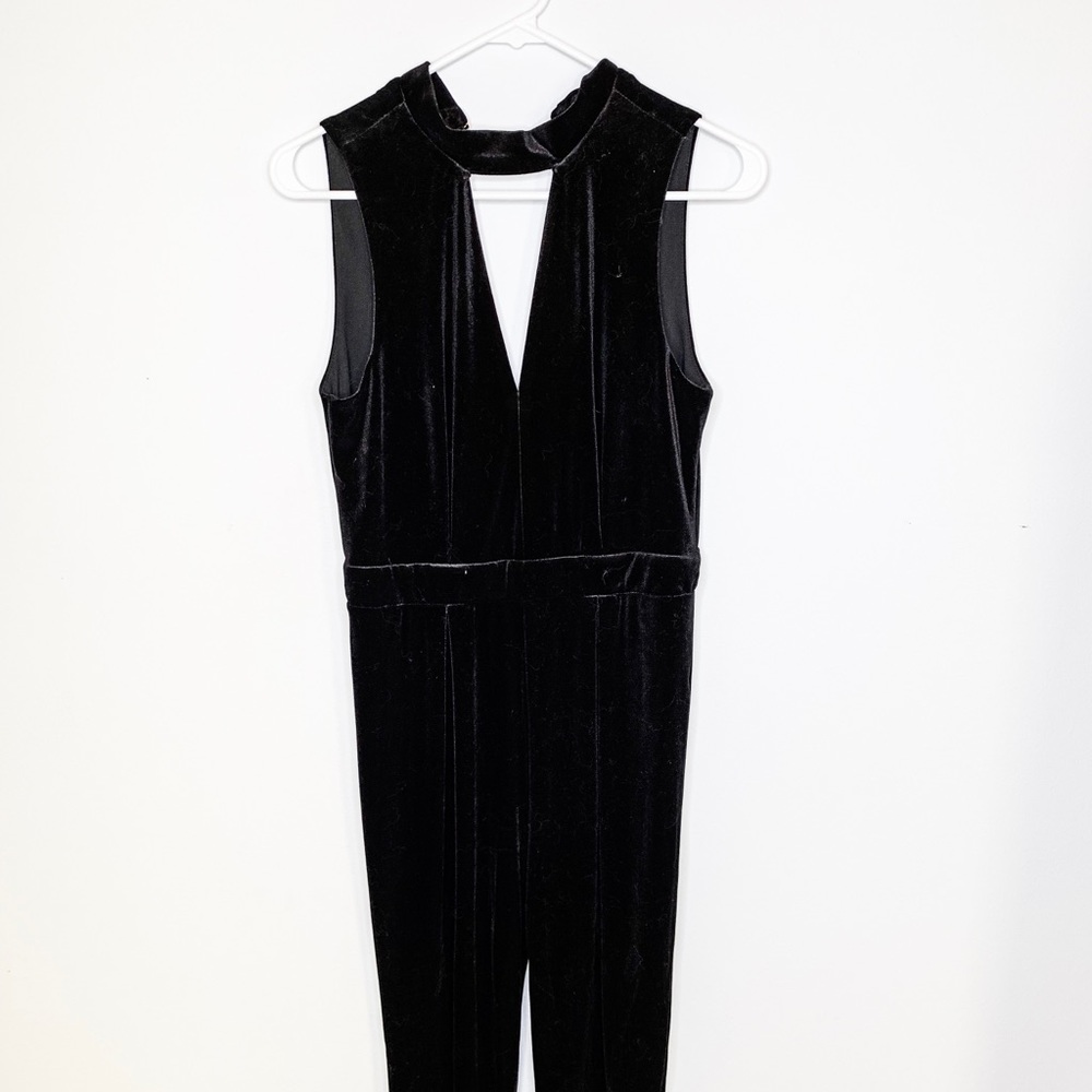 Black Velvet Pantsuit